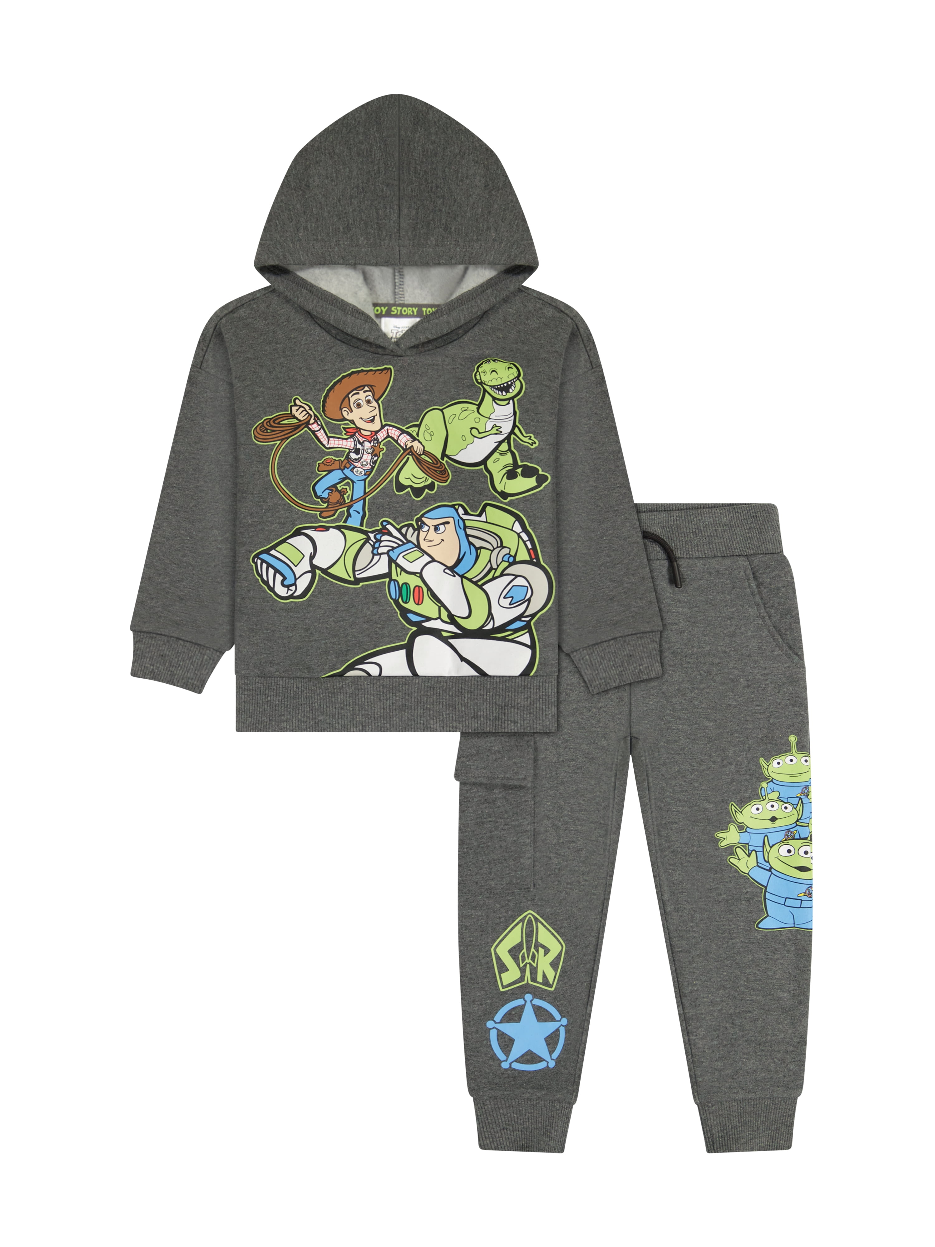 Disney Toy Story Toddler Boy 2pc Hoodie and Jogger Set, Sizes 12 Months - 5T