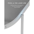 thumbnail image 6 of Emorefun Pool Lounge Chairs Set of 2, Aluminum Outdoor Lounge Chairs for Poolside, Garden, Beach, Camping, Light Taupe, 6 of 7