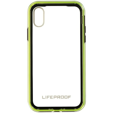 LifeProof Slam Series Protective Case Cover for iPhone X 10 - Black  Green (Used)