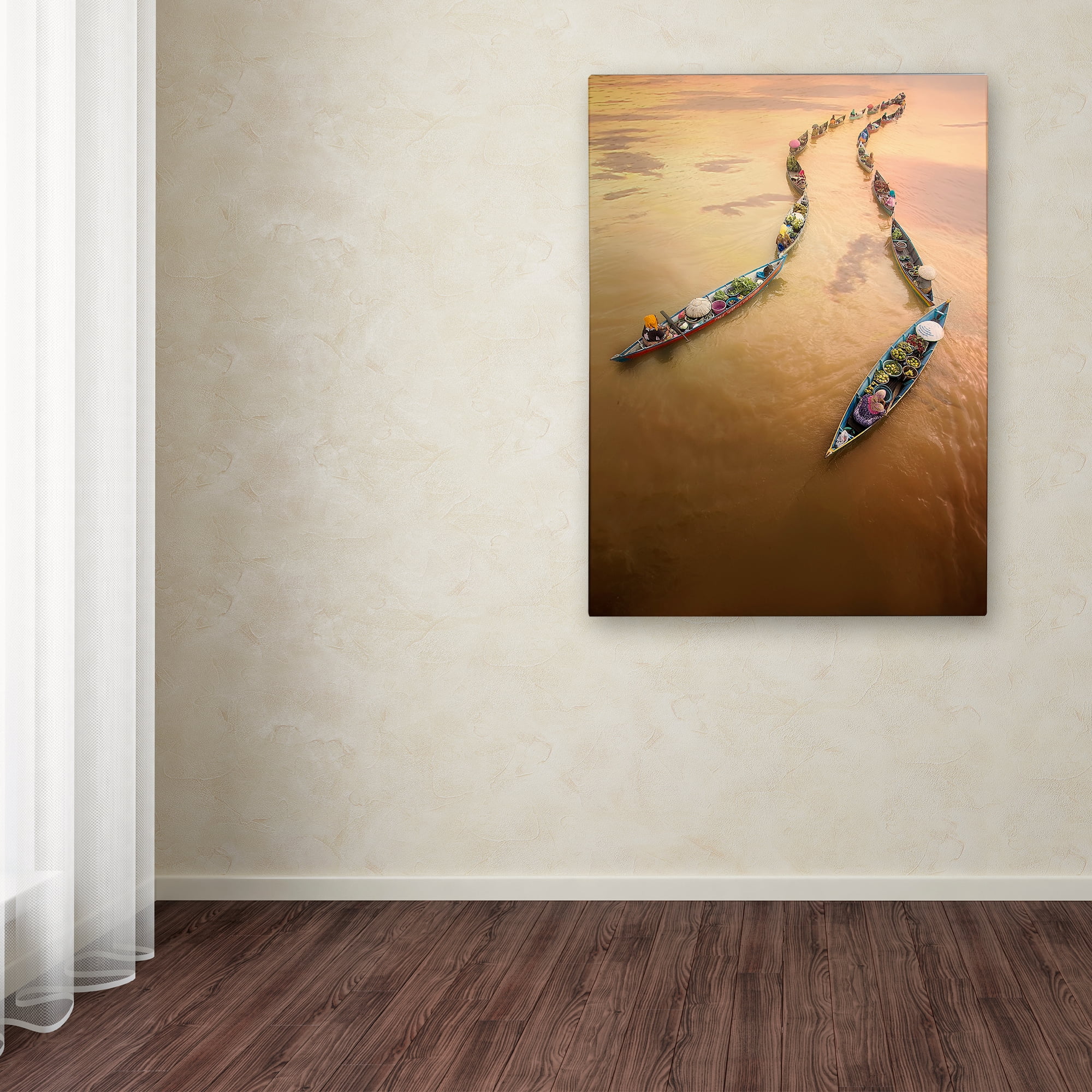 Trademark Fine Art 'Into The Light' Canvas Art by Fauzan Maududdin