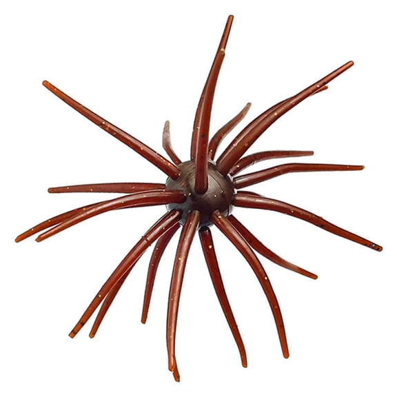 BESTSKY 6Pcs Floating Soft Baits Fishing Sea Urchin Lures Slow Sinking Artificial Baits for Fishing Enthusiasts Easy to Use Sea Urchin Lures