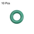 thumbnail image 2 of Unique Bargains Fluorine Rubber O Rings, 6mm OD, 3mm Inner Diameter, 1.5mm Thick, Seal Gasket Green 10Pcs, 2 of 3