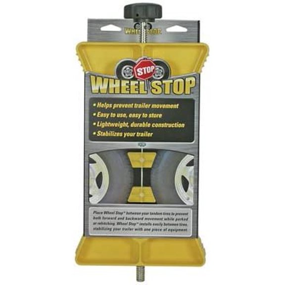 Camco Wheel Stop - Universal Vehicle Wheel Stop - Multicolor — Standard Mounting Hardware, Drop-In Replacement