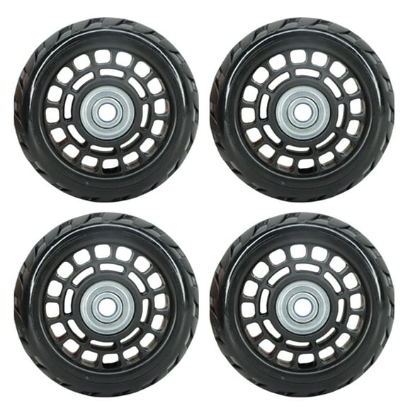 4Pcs Luggage Suitcase Wheels Trolley Suitcase Wheel Suitcase Replacement Wheel