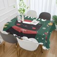 thumbnail image 2 of Yayeee Tablecloths 54" x 54" Rectangle Wrinkle Resistant Party Table Cover, Christmas Cat, 2 of 8