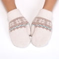 thumbnail image 2 of Dalrosia Women Winter Mittens Warm Cozy Wool Knit Thick Fleece Drive Gloves Hand Warmer, 2 of 2