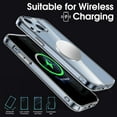 thumbnail image 4 of Entronix Clear Case Compatible with iPhone 13, Transparent Hard Back Cover, 4 of 6