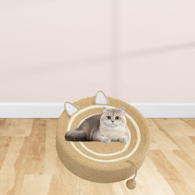 Rascador de sisal Fernando cama tipo lounge para gatos 40 cm x 10 cm