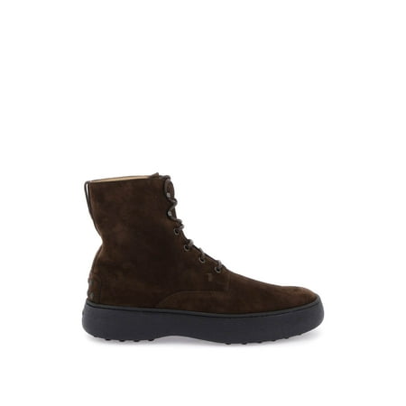 

Tod s W.G. Suede Lace-Up Ankle Boots Men