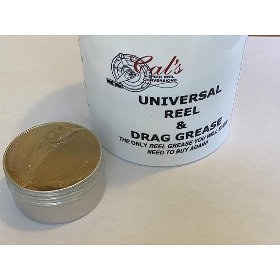 Cals tan Drag and Reel Grease 1oz