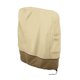 thumbnail image 1 of Funda para sillas plegables para exteriores, protección solar UV a prueba de polvo, cojín impermeable para silla reclinable, funda negra para muebles, 1 ud., 1 of 5