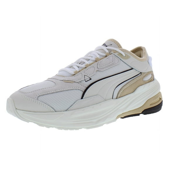 Puma Extent Nitro Heritage Mens Shoes Size 8, Color: Cream/Beige