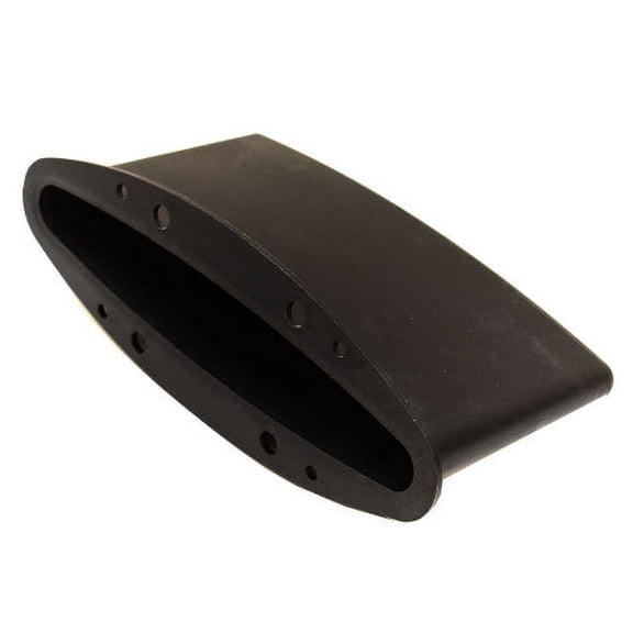 Attwood Boat Cleat Drainage Receptacle 1486-1 | 6 Inch Black Plastic