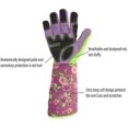 thumbnail image 2 of Guantes de jardinería guantes de manga larga muñeca para proteger el trabajo del jardín poda guantes de protección del jardinero de rosas un par neutro (morado) Zefei Wu  9024735019466, 2 of 5