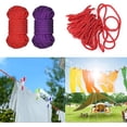 thumbnail image 6 of 2-Pack 32 Feet 10 Meters Natural Cotton Rope -Casewin Twisted Soft Cotton Knot Tying Rope Cord - Thick Strong Braided Ropes, 8mm Diameter, Multifunctional (1 Black 1 Red), 6 of 8