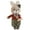 D, variant on D Couple Bunny Bear Plush Toy Critters Town Series Stuffed Animal Doll Soft Cuddly Romantic Home Decor
