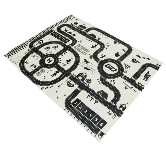 Rushawy Kids Road Traffic Play Mat Rug Toy Carpet Playmat Baby Children Developmental -