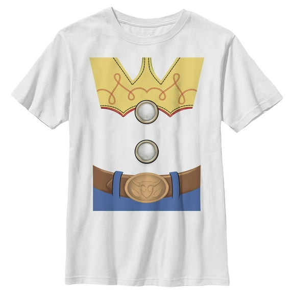 Boy's Toy Story Jessie Costume Graphic Tee White Medium