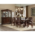 thumbnail image 2 of Home Elegance Lordsburg Double Pedestal Dining Table in Dark Brown, 2 of 7