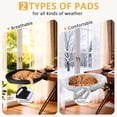 thumbnail image 4 of 360° Rotating Cat Desk Hammock – Space-Saving Cat Perch with Clamp Mount, 2 Washable Pads, Supports up to 45 lbs, 4 of 7
