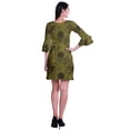 thumbnail image 4 of Moomaya Womens Imprimé Courte Robe Cloche Manches de Décalage Robes pour les Femmes Vêtements d'Été Occasionnels, 4 of 6
