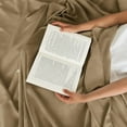 thumbnail image 7 of CGK Linens 3-Piece Ultra Soft & Comfy Hotel Luxury Sheet Set - Twin Size Cooling Bed Sheet Fits 8"-16" Mattresses, Beige, 7 of 7