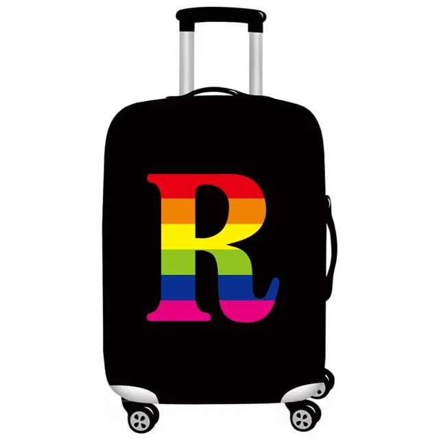 Suitcase Case Cover Luggage Protective Cover Suitcase Dust Wear-resistant Rainbow Series Protective Case Travel Accessories 8rainbow R S