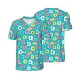 thumbnail image 3 of Daiia Donut Mens Baseball Jersey Button Down Shirts Short Sleeve Sports Uniforms-XX-Large, 3 of 9