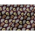 thumbnail image 4 of oneOone Georgette Viscose Black Fabric Skull Craft Projects Decor Fabric Printed By The Yard 42 Inch Wide, 4 of 5