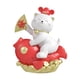 thumbnail image 1 of Estatua de gato de la fortuna, alcancía de gato de la suerte, decoración tradicional china de resina Pez rojo, 1 of 9