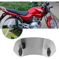 thumbnail image 2 of Motorcycle Windshield Adjustable Clip On Windscreen Wind Deflector Windshield Accessories for Motorcycle Tawny, 2 of 5