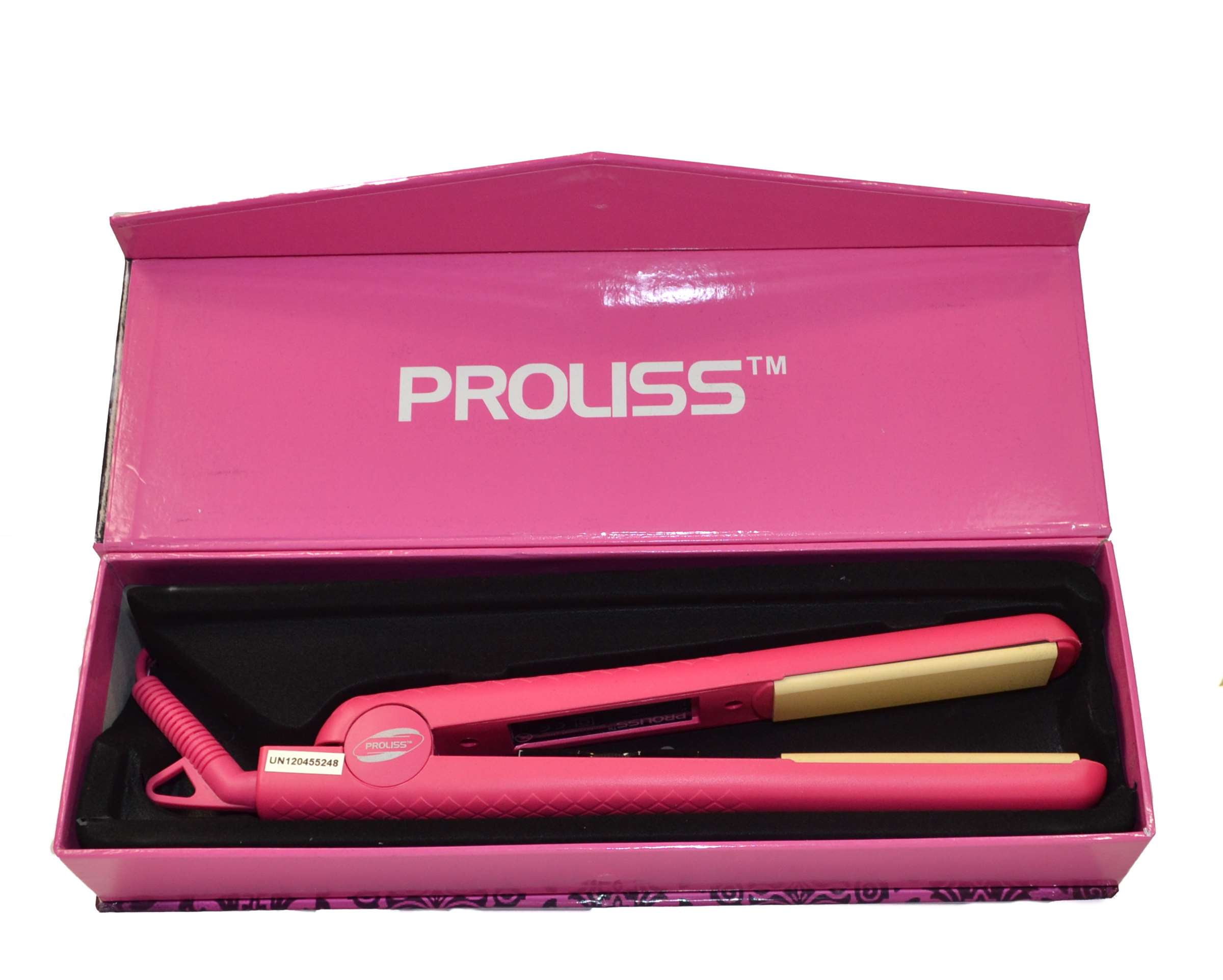 proliss flat iron