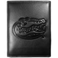 thumbnail image 1 of NCAA Siskiyou Sports Mens Florida Gators Embossed Leather Tri-fold Wallet One Size Black, 1 of 3