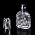 thumbnail image 3 of Portable Refillable Square Glass Perfume Atomizer Bottle with Spray Applicator - Stylish and Durable Refillable Perfume Bottles, 3 of 7