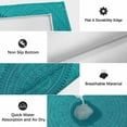 thumbnail image 6 of Teal Boho Outdoor Rug for Patio/Deck/Porch, Non-Slip Large Area Rug 5 x 8 Ft, Farmhouse Abstract Geometric Aesthetic Art Indoor Outdoor Rugs Washable Area Rugs, Reversible Camping Rug Carpet Runner, 6 of 8
