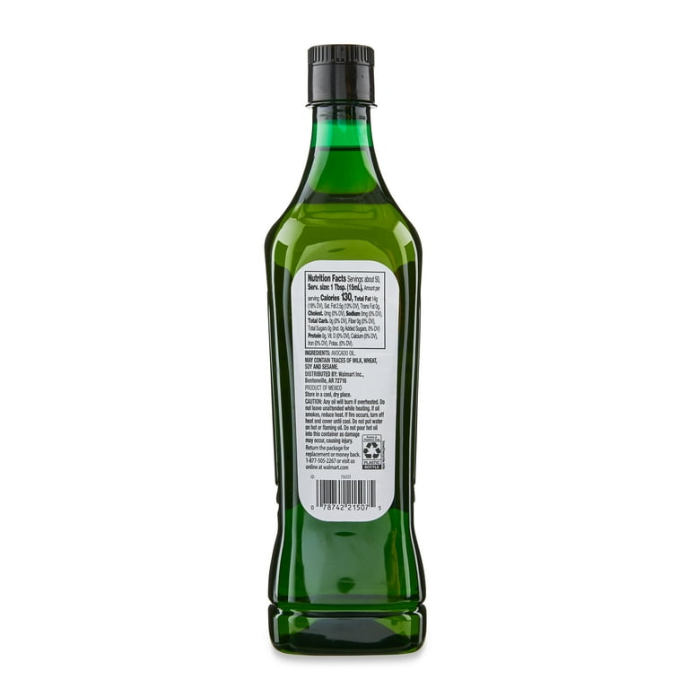 Great Value Refined Avocado Oil, 25.5 fl oz