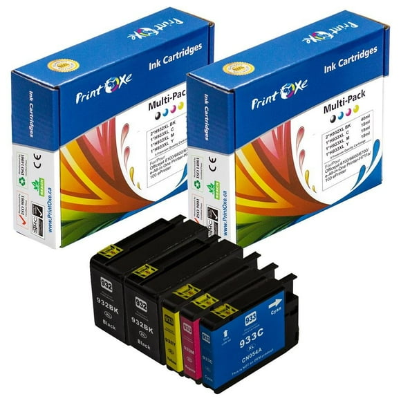 932 XL / 933 XL Compatible High yield Ink Cartridges for HP