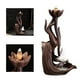 thumbnail image 5 of Lotus Burner Holder Estatuilla Cascada Backflow Home Sala de Meditación, 5 of 8