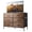 Rustic Brown, variant on GALAXHERO 6-Drawer Fabric Dresser, 50-Inch TV Stand Wide Chest of Drawers for Bedroom, Closet, Living Room, Rustic Brown
