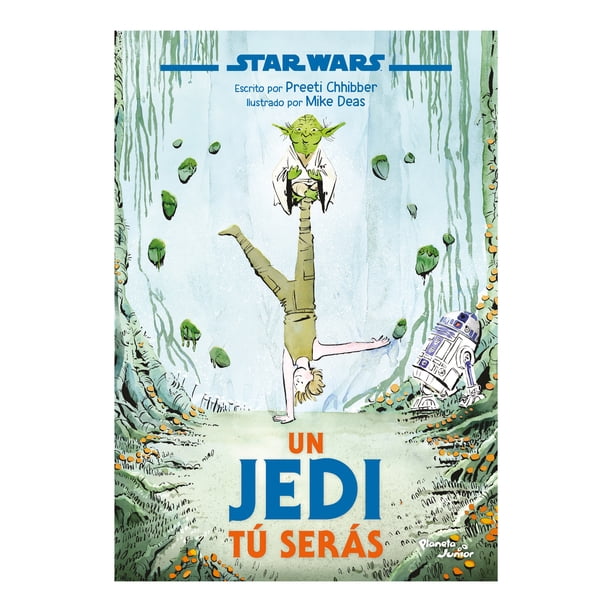Star Wars Un Jedi Tu Seras Planeta Junior Libro de Bolsillo Libros Superación Personal 1A
