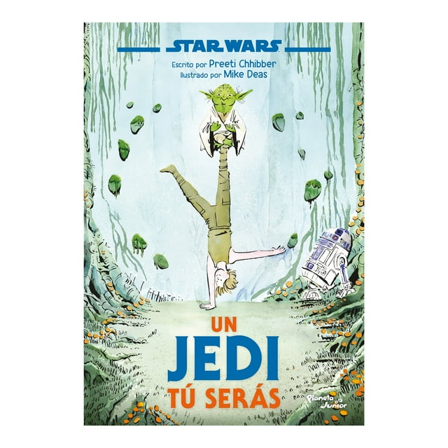 Star Wars Un Jedi Tu Seras Planeta Junior Libro de Bolsillo Libros Superación Personal 1A