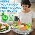 thumbnail image 2 of Bandeja refrigerada Benicci Premium de 3 niveles con tapa y salsa, 2 of 7