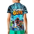 thumbnail image 2 of T-Shirt à Manches Courtes pour Enfants Adolescents Filles Garçons, 2 of 5