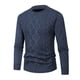 thumbnail image 1 of pstuiky camisetas de manga larga para hombre, Suéter informal de moda para hombre, color liso, manga larga, cuello redondo. Tops de hombre l, 1 of 2