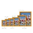 thumbnail image 3 of Modern 11 in. x 14 in. Orange Picture Frame (Set of 4), 3 of 6