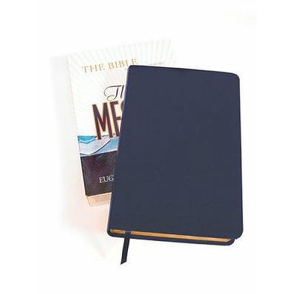 Pre-Owned The Message: The Bible (Navy Bonded Leather) (Unknown) 1576834174 9781576834176