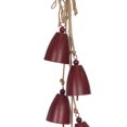 thumbnail image 2 of Holiday Time PL18in Metal Red Bells Ornament Home Decor, 2 of 5