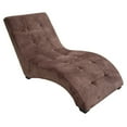 thumbnail image 2 of ORE International 52" Long Wooden Modern Chaise Lounge Chair HB4252B, 2 of 9