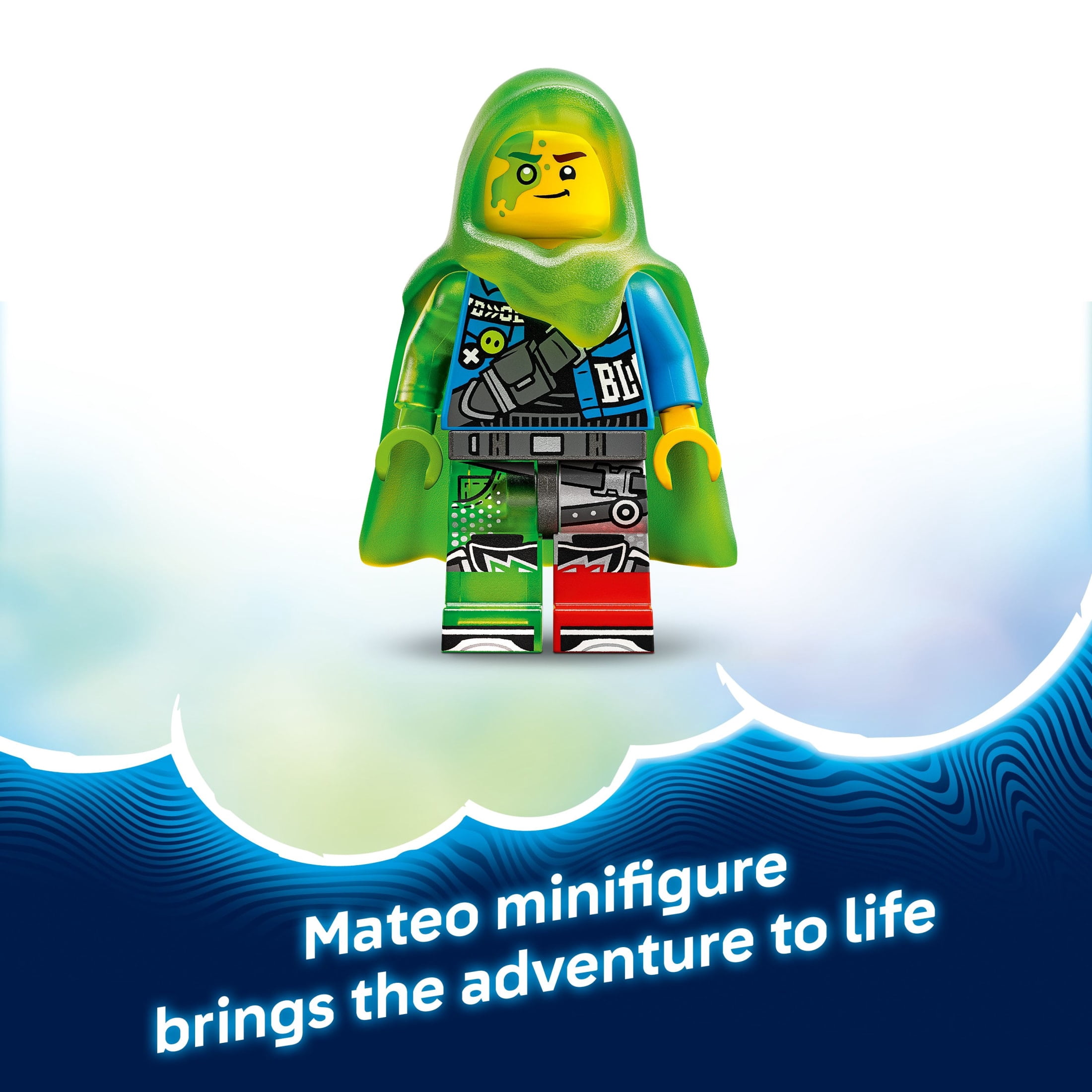 LEGO DREAMZzz Mateo vs. Cyber Brain Mech Robot Building Toy for Kids - Pretend Play Set W/Matteo & Dreamling Toy Figures for Boys & Girls, Ages 8+ - 2 Ways to Build - Gift Idea for Birthdays - 71495
