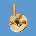 thumbnail image 2 of Handheld Shower Bright Brass Wall Bracket 2 in. x 1 3/8 in. Renovators Supply, 2 of 2